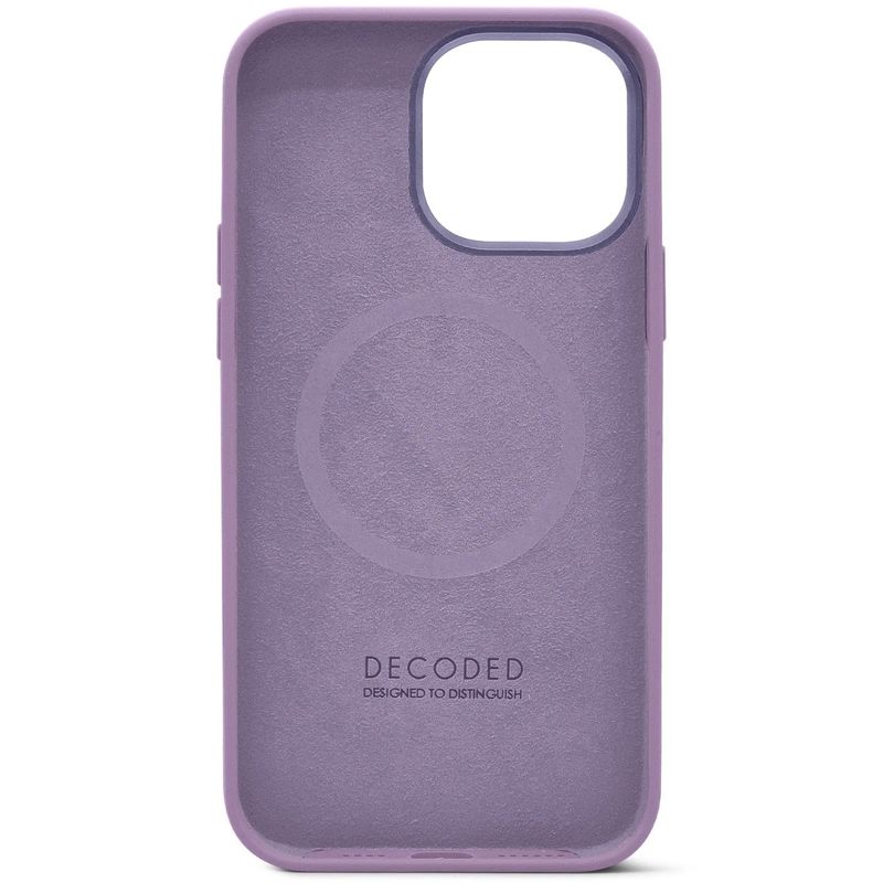 Cover-posteriore-in-silicone-antimicrobico-decodificato-per-iPhone-14-Pro-Max-Lavanda