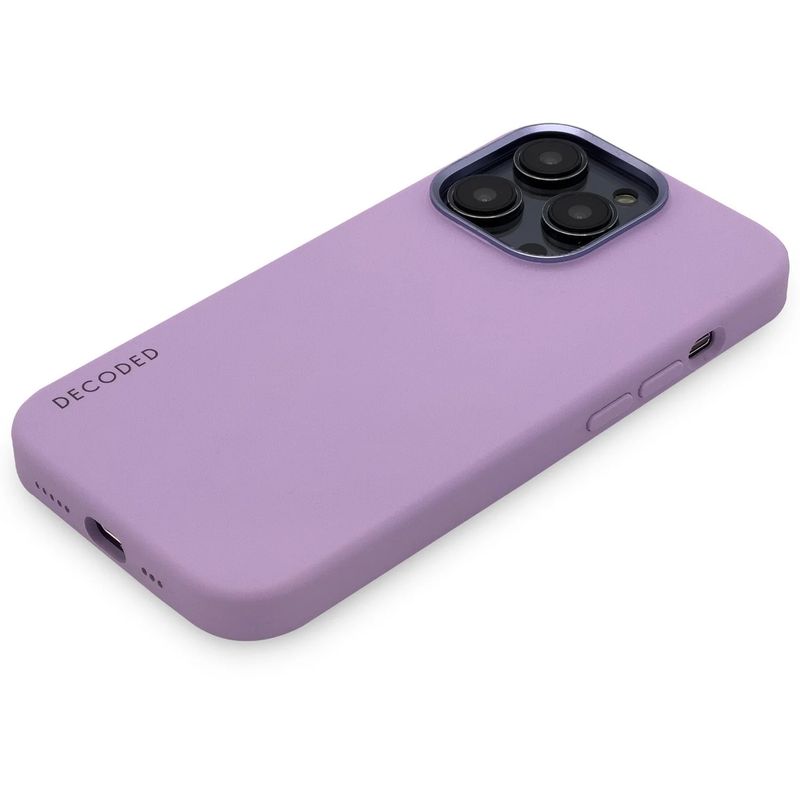 Cover-posteriore-in-silicone-antimicrobico-decodificato-per-iPhone-14-Pro-Max-Lavanda