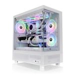 Thermaltake View 270 TG Midi Tower Bianco (View 270 TG ARGB Snow/White/Win/SPCC/Tempered Glass2/CT140 ARGB White Fan1/Br