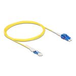 Delock Cavo in fibra ottica Connettore CS a LC Duplex UPC monomodale G657A2 OS2 Uniboot 1 (88299)