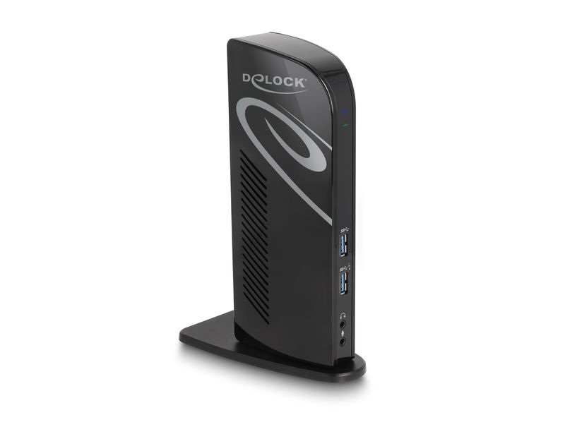 Delock-Docking-station-USB-Dual-DisplayPort-4K---USB-3.2---LAN---Audio--Displaylink-