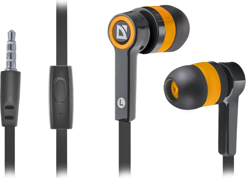 Auricolare-per-dispositivi-mobili-Defender-Pulse-420-nero---arancione-in-ear