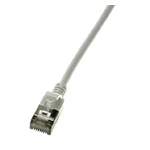 Neutra LogiLink Slim U/FTP cavo di rete Grigio 1,5 m Cat6a U/FTP (STP)