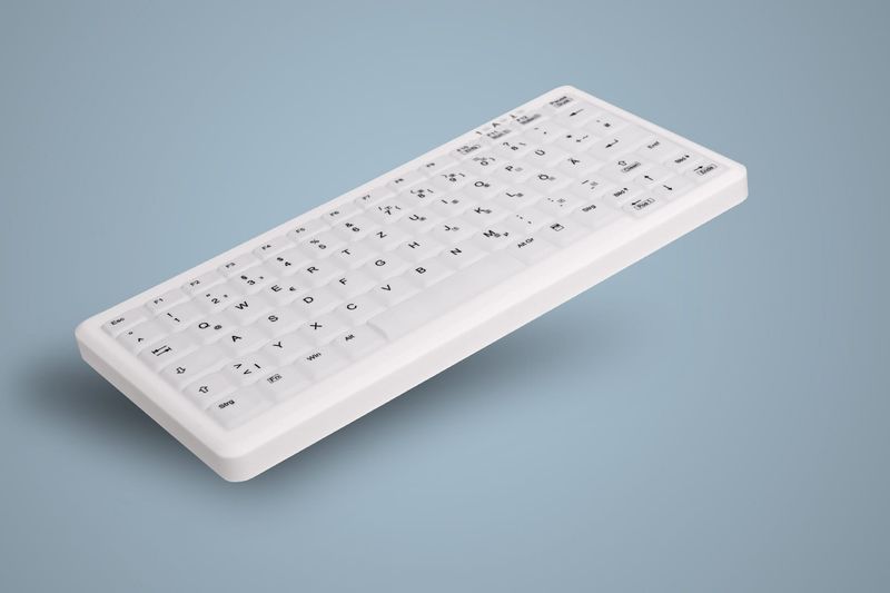 Exchangeable-Silicone-Key-Membrane-for-AK-C4110---QWERTY---White