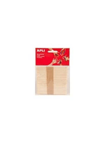 Apli-Confezione-da-40-Bastoncini-da-Polo-Jumbo-in-Legno-Naturale-150-x-18-mm---Color-Legno