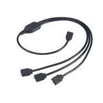 Akasa AK-CBLD07-50BK cavo splitter o combinatori Splitter per cavo Nero (Akasa Addressable RGB LED Splitter Cable Extens