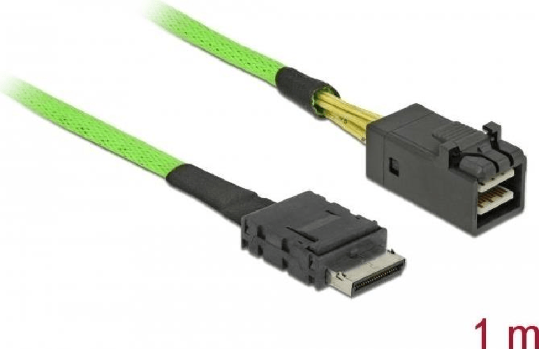 DeLOCK---Internes-SAS-Kabel---SAS-32Gbit-s---OCuLink--SFF-8611---M--bis-Mini-SAS-HD--SFF-8643---M----1-m--85851-