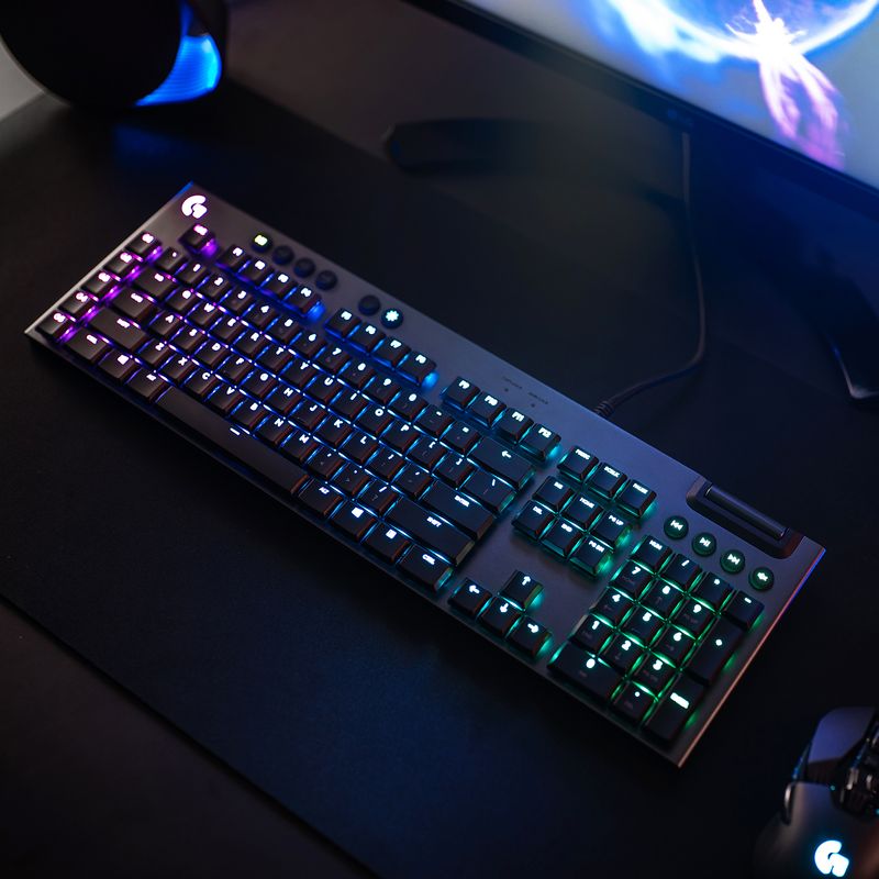 LOGITECH-G815-LIGHTSYNC-RGB-MECHANICAL-GAMING-KEYBOARD---GL-LINEAR----CARBON---US-INT-L---INTNL