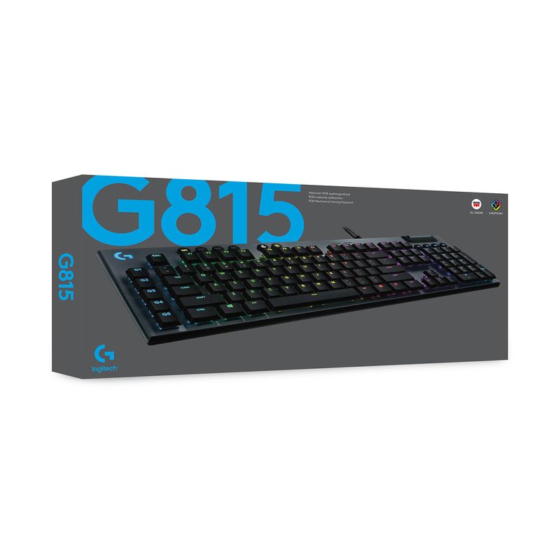 LOGITECH-G815-LIGHTSYNC-RGB-MECHANICAL-GAMING-KEYBOARD---GL-LINEAR----CARBON---US-INT-L---INTNL