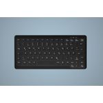 Cherry Hygiene Mini Notebook Style Keyboard Sealed - Corded - QWERTY - Black