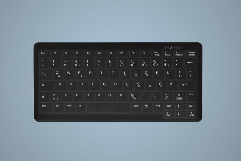 Hygiene-Mini-Notebook-Style-Keyboard-Sealed---Corded---QWERTY---Black