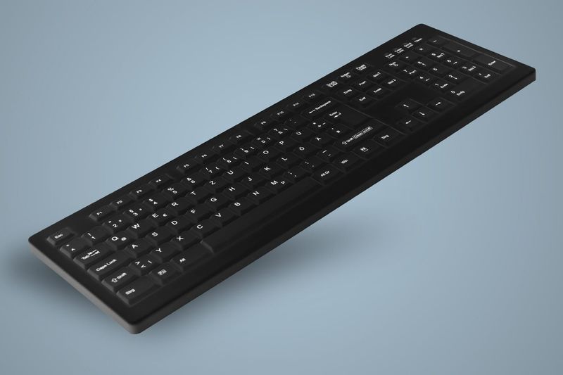 Hygiene-Desktop-Keyboard-Sealed---Corded---QWERTY---Black