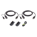 ATEN Kit cavi KVM sicuri a doppio schermo universali USB 1,8 M