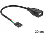 Cavo-Usb-2.0-Connettore-Femmina---4-Pin-Per-Piastra-Madre-Cm.-20