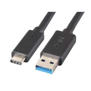 M-Cab-7200449-cavo-USB-05-m-USB-3.2-Gen-2-3.1-Gen-2-USB-A-USB-C-Nero--0.5M-USB-3.2-CABLE-A-C---M-M---5GBPS-3A-15W-