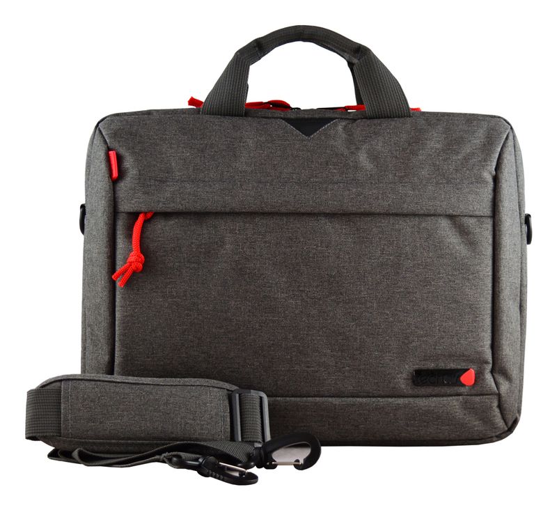 Techair-TAN1207-borsa-per-laptop-358-cm-14.1-Borsa-con-caricamento-dall-alto-Grigio--techair-14.1-Sleeve-Grey.-Supplied-