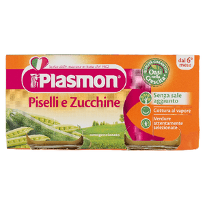 plasmon - piselli e zucchine