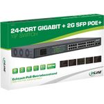 InLine-32324P---Switch---non-gestito---24-x-10-100-1000--PoE---2-x-Gigabit-SFP--Uplink----montabile-in-rack---PoE--380-W