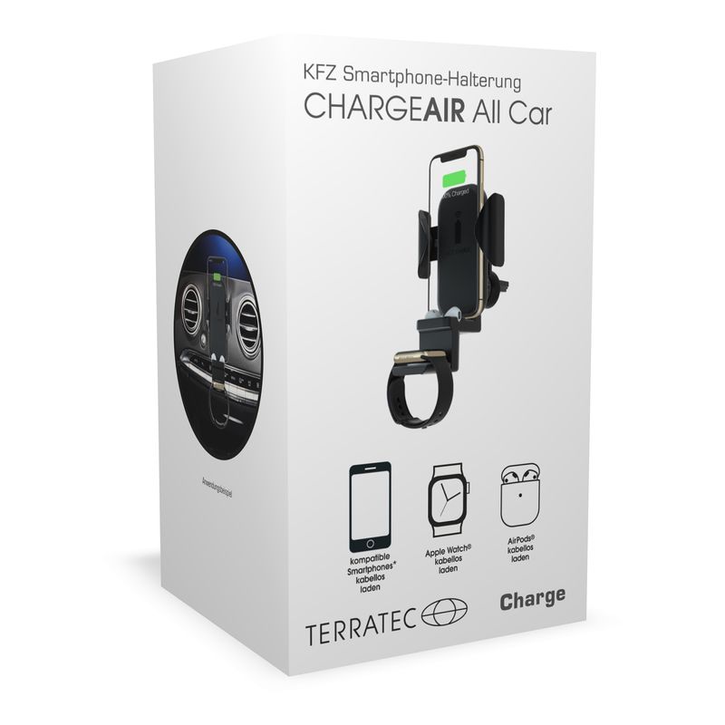 TERRATEC-ChargeAir-All-Car---base-di-ricarica-per-auto--alimentatore-per-auto---10-watt---Ricarica-rapida