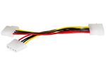 Cavo-Sdoppiatore-Alimentazione-1-X-Molex-Maschio---2-X-Molex-Femmina-Cm-15