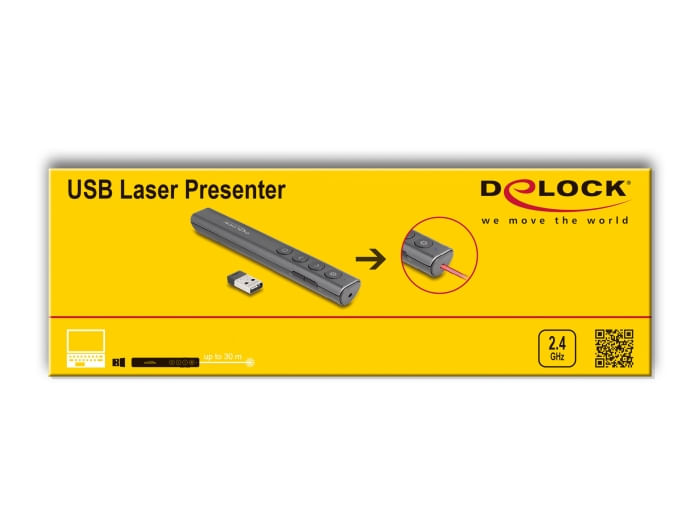 Delock-Presentatore-laser-USB-antracite