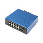 Digitus Switch Gigabit Ethernet PoE industriale a 84 porte (INDUSTRI 84-PORT E POE SWITCH - 8X GE RJ45 2SFP PORT POE)