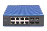 Digitus-Switch-Gigabit-Ethernet-PoE-industriale-a-84-porte--INDUSTRI-84-PORT-E-POE-SWITCH---8X-GE-RJ45-2SFP-PORT-POE-