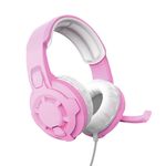 Trust-GXT-411P-Radius-Auricolare-Cablato-A-Padiglione-Giocare-Rosa-Bianco