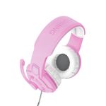 Trust-GXT-411P-Radius-Auricolare-Cablato-A-Padiglione-Giocare-Rosa-Bianco