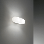 Applique-Moderna-Moris-Vetro-Bianco-2-Luci-G9-3W-3000K-Luce-Calda