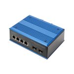 Digitus Switch industriale 4+2 porte Gigabit Ethernet PoE