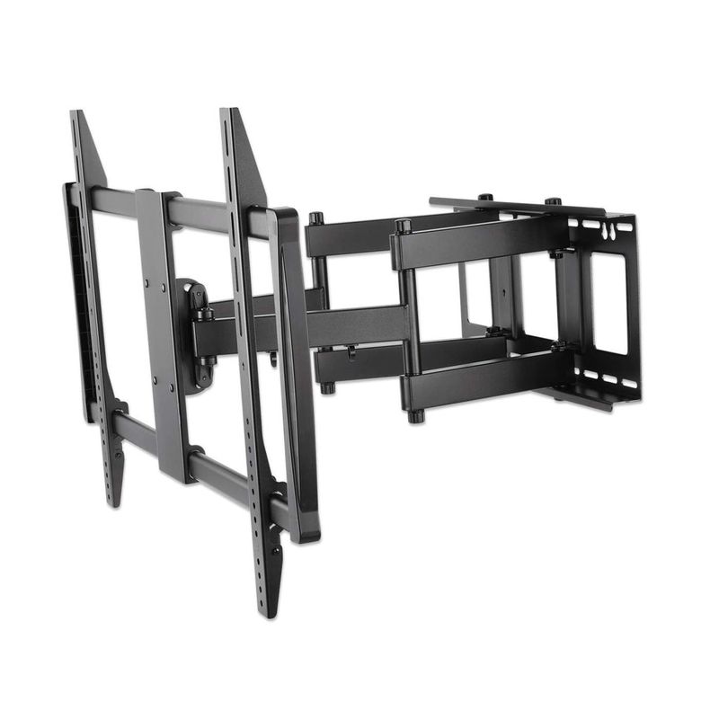 Manhattan-461221-supporto-da-tavolo-per-Tv-a-schermo-piatto-254-m-100-Nero-Parete--TV---Monitor-Mount-Wall-Full-Motion-1