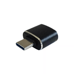 AISENS A108-0369 adattatore per inversione del genere dei cavi USB C USB A Nero