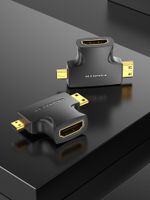 Vention-AGFB0-adattatore-per-inversione-del-genere-dei-cavi-Mini-HDMI-Micro-HDMI-HDMI-Nero