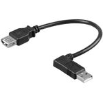 Neutra Goobay 95705 cavo USB USB 2.0 0,3 m USB A Nero