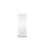 Ideal Lux Lampada Da Tavolo Moderna Edo Vetro Bianco 1 Luce E27 Small