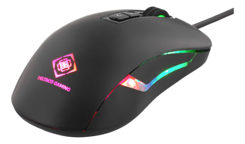 DELTACO-GAMING---Mouse---ottico---7-pulsanti---cablato---USB---nero