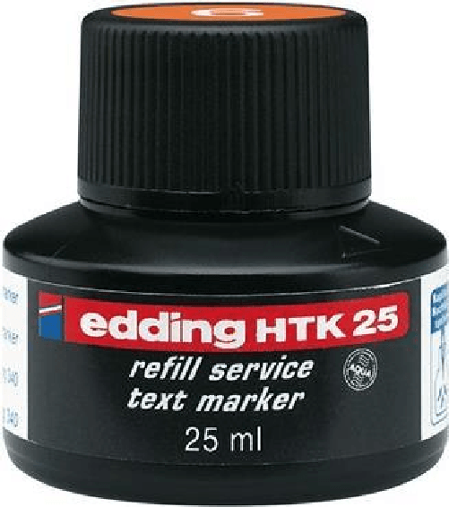 Edding-HTK-25-ricarica-per-evidenziatori--edding-HTK-25-Bottled-Refill-Ink-for-Highlighter-Pens-25ml-Orange---4-HTK25006