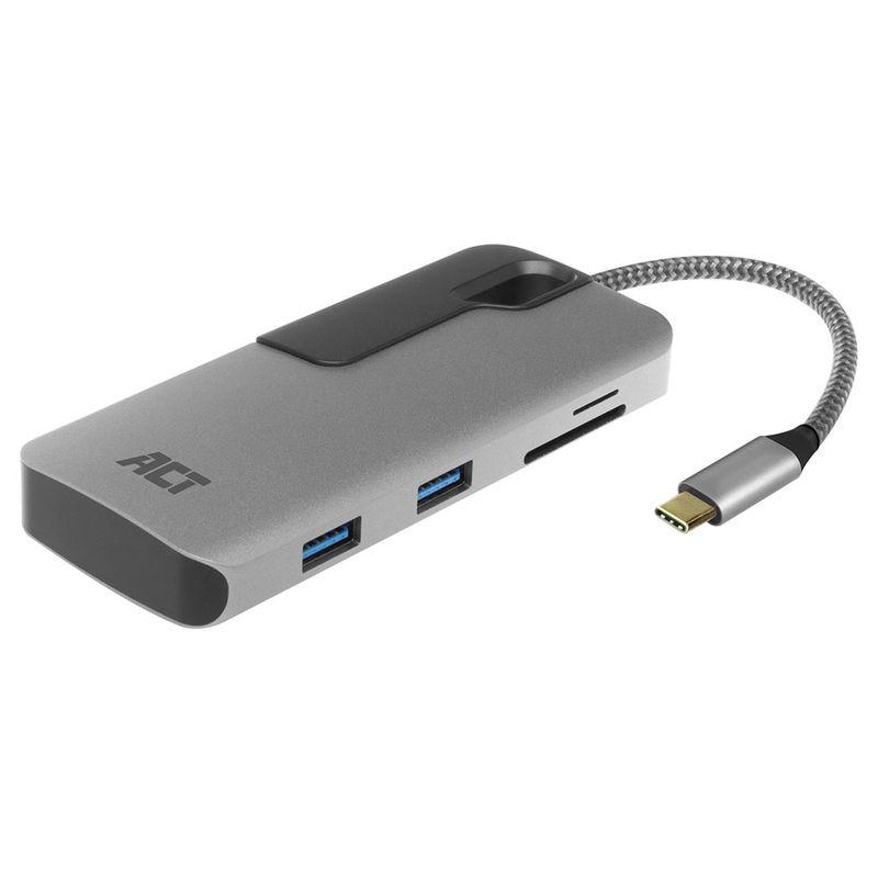 ACT-AC7052-Porta-USB-C-Hub-3-con-lettore-di-schede-e-pass-through-PD