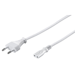 Micro Connect Microconnect PE030710W cavo di alimentazione Bianco 1 m Spina di alimentazione di tipo C Accoppiatore C7