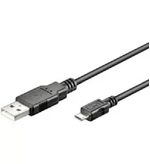 Cavo-Di-Connessione-Micro-Usb-2.0-B-Mt.-06-Schermato-Nero