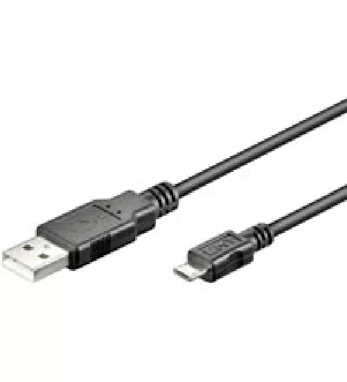 Cavo-Di-Connessione-Micro-Usb-2.0-B-Mt.-06-Schermato-Nero