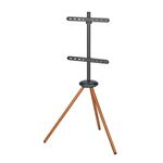 Vivolink VLFS4365 Supporto TV a parete 1778 cm 70 Nero (Foldable TV floor stand 30kg - Max w/carrying bag - Warranty 144