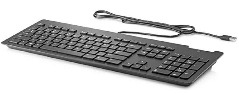 HP-911502-041-tastiera-USB-QWERTZ-Tedesco-Nero
