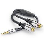 Cavo-adattatore-audio-PureLink-sonero-da-35-mm-a-2x-RCA-da-025-m