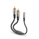 Purelink Cavo adattatore audio PureLink sonero 2x RCA a 35 mm da 025 m