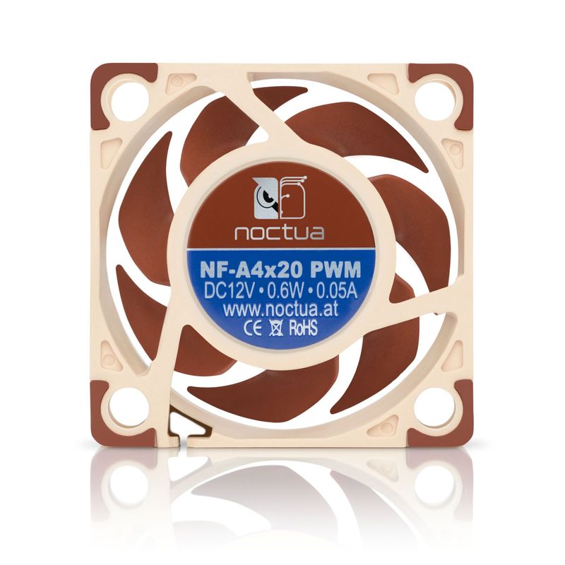 Noctua-NF-A4x20-PWM-Case-per-computer-Ventilatore-4-cm-Beige-Marrone--Noctua-NF-A4x20-PWM-5000RPM-Fan---40mm-