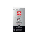 Illy blend 10 capsule in alluminio compatibili nespresso *** miscela tostato forte, confezione 1