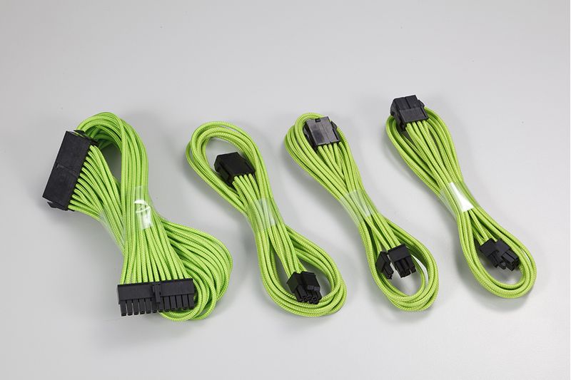 Phanteks-PH-CB-CMBOGR-cavo-di-alimentazione-interno--Phanteks-Extension-Cable-Combo-Kit---Green-