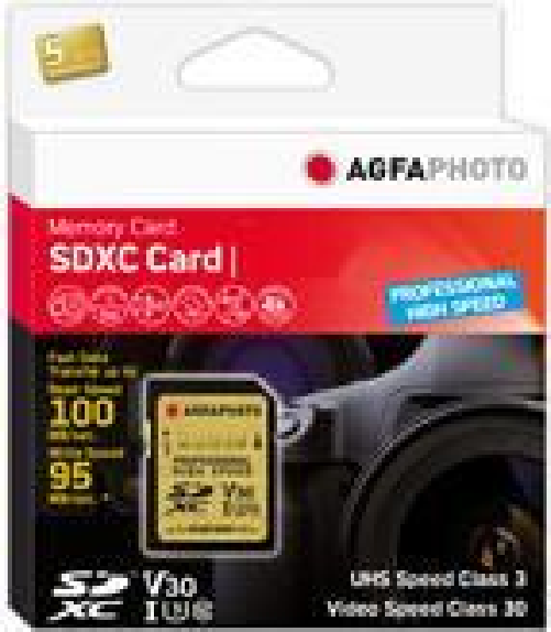 Scheda-di-memoria-AgfaPhoto-10607-128-GB-SDXC-UHS-I-Classe-10--10607-